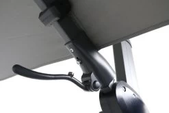 OUTFLEXX Ampelschirm, Anthrazit, Pulverbesch. Aluminium, 300x300 Cm, Inkl. Plattenständer, Twist-Funktion -Warmer Garten 10 16109.jpg