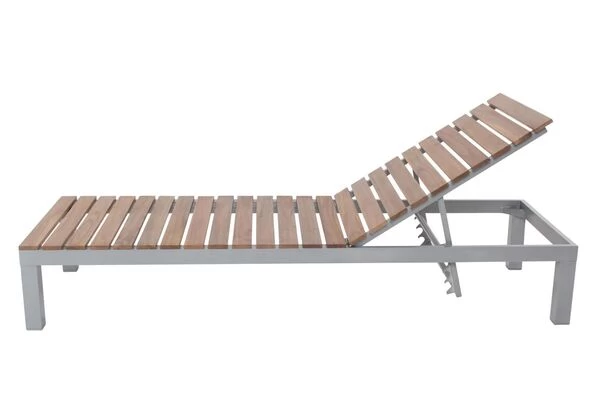 VILLANA Gartenliege, Alu / FSC-Akazienholz, 200 X 70 X 33 Cm, 4-Stufen Verstellbar 15 VILLANA Gartenliege, Alu / FSC-Akazienholz, 200 X 70 X 33 Cm, 4-Stufen Verstellbar – Bild 13