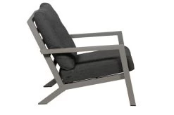 SIENA GARDEN Belia Loungesessel, Matt-silber, Aluminium, 79x91x81 Cm, Inkl. Polster Dunkelgrau -Warmer Garten 10 17147 2.jpg