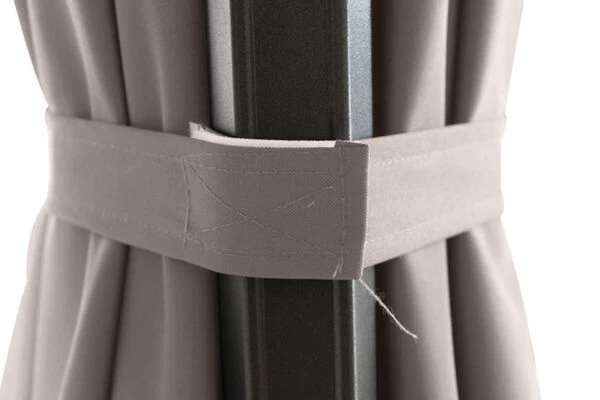 SIENA GARDEN Ampelschirm Sunset N+, Anthrazit / Taupe, Alu/Textil, Ca. 300x300 Cm 12 SIENA GARDEN Ampelschirm Sunset N+, Anthrazit / Taupe, Alu/Textil, Ca. 300x300 Cm – Bild 10