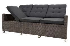 Ploß Rocking Comfort Dining / Lounge 3-Sitzer Sofa, Grau/braun-meliert, Polyrattan, 210x85x112 Cm, Verstellbar 27 Ploß Rocking Comfort Dining / Lounge 3-Sitzer Sofa, Grau/braun-meliert, Polyrattan, 210x85x112 Cm, Verstellbar -Warmer Garten 10 18207.jpg