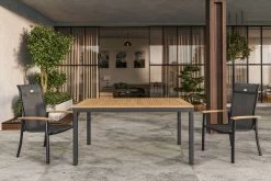 HARTMAN South Wales Ausziehtisch, Xerix/natur, Alu/FSC-Teak, 150/210x90cm, Mit Synchronauszug -Warmer Garten 11090 CGI 02.jpg