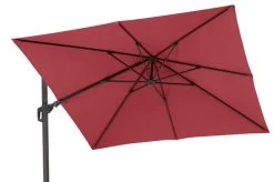 Schneider® SCHNEIDER Rhodos Twist Ampelschirm, Bordeaux, Quadratisch, 300 X 300 Cm -Warmer Garten 11 13623 1.jpg