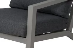 SIENA GARDEN Belia Loungesessel, Matt-silber, Aluminium, 79x91x81 Cm, Inkl. Polster Dunkelgrau -Warmer Garten 11 17147 2.jpg