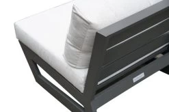 OUTFLEXX Loungesessel, Anthrazit / Creamy White, Aluminium / Polyester, 73x86x66 Cm, Inkl. Polster -Warmer Garten 11 20555.jpg