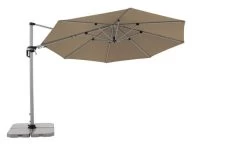 DOPPLER Active Pendelschirm, Greige, Alu/Polyester, 370cmx210 Cm, Mit Kurbel, 360°-drehbar -Warmer Garten 11 22347.jpg