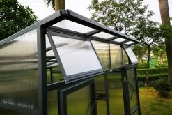 OUTFLEXX Gewächshaus, Anthrazit, Alu/Polycarbonat, 271x271x241/180cm, 4 Fenster, 10 Mm Wandstärke -Warmer Garten 12 18177.jpg