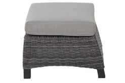 SIENA GARDEN Corido Loungehocker, Charcoal, Alu / Gardino®-Geflecht, 61x63x45 Cm -Warmer Garten 12 20200.jpg
