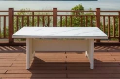 OUTFLEXX Dining Tisch, Weiß, Polyrattan, 200 X 95 Cm, Tischplatte Spraystone, 6mm -Warmer Garten 12 20667.jpg