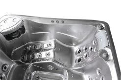 Outtech Steel Art Taurus Whirlpool, Grau/schwarz, 214x214x93 Cm / 1000L, 6 Pers., LED Corner Light, LCD Balboa Anzeige, WIFI READY -Warmer Garten 12 21289.jpg