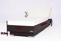 OUTFLEXX Sonnenliege, Braun, Polyrattan, 200x80x37,5cm, Inkl. Polster, Rückenlehne 4-stufig Verstellbar -Warmer Garten 1337 05.jpg