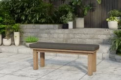 OUTFLEXX Sitzbank, Natur, Recyceltes SLVK-Teakholz, 130 X 40 X 45 Cm -Warmer Garten 13424 1 5.jpg