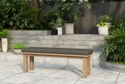 OUTFLEXX Sitzbank, Natur, Recyceltes SLVK-Teakholz, 150 X 40 X 45 Cm 11 OUTFLEXX Sitzbank, Natur, Recyceltes SLVK-Teakholz, 150 X 40 X 45 Cm -Warmer Garten 13424 2 4.jpg