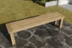OUTFLEXX Sitzbank, Natur, Recyceltes SLVK-Teakholz, 170 X 40 X 45 Cm -Warmer Garten 13424 3 7.jpg
