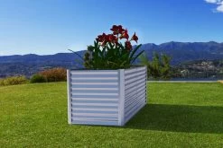 OUTFLEXX Hochbeet, Silber, Zincalume, Pulverbeschichtet, 180 X 90 X 84 Cm -Warmer Garten 13724 2 CGI.jpg