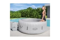 BESTWAY Lay-Z-Spa Paris AirJet Whirlpool, Weiß, Vinyl/Kunstleder, Ø196x66cm -Warmer Garten 13 19182.jpg
