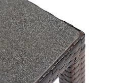 OUTFLEXX Dining Tisch, Braun Marmoriert, Polyrattan, 180 X 100 Cm, Tischplatte Spraystone, 6mm -Warmer Garten 13 20665.jpg