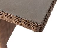 OUTFLEXX Dining Tisch, Hellbraun, Polyrattan, 220 X 100 Cm, Tischplatte Spraystone, 6mm -Warmer Garten 13 20677.jpg