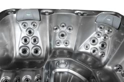 Outtech Steel Art Taurus Whirlpool, Grau/schwarz, 214x214x93 Cm / 1000L, 6 Pers., LED Corner Light, LCD Balboa Anzeige, WIFI READY -Warmer Garten 13 21289.jpg