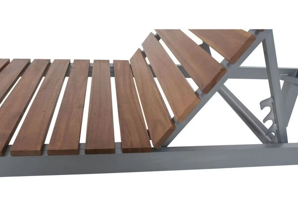 VILLANA Gartenliege, Alu / FSC-Akazienholz, 200 X 70 X 33 Cm, 4-Stufen Verstellbar 20 VILLANA Gartenliege, Alu / FSC-Akazienholz, 200 X 70 X 33 Cm, 4-Stufen Verstellbar – Bild 18