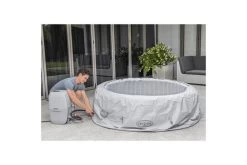 BESTWAY Lay-Z-Spa Paris AirJet Whirlpool, Weiß, Vinyl/Kunstleder, Ø196x66cm -Warmer Garten 15 19182.jpg