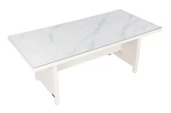 OUTFLEXX Dining Tisch, Weiß, Polyrattan, 200 X 95 Cm, Tischplatte Spraystone, 6mm -Warmer Garten 15 20667.jpg