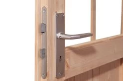 KARIBU Anlehnhaus Bomlitz 3, Terragrau, Fichtenholz 19mm, 255 X 268 X 243 Cm, Pultdach, Exkl. Fußboden 12 KARIBU Anlehnhaus Bomlitz 3, Terragrau, Fichtenholz 19mm, 255 X 268 X 243 Cm, Pultdach, Exkl. Fußboden -Warmer Garten 17864 5 04.jpg