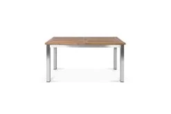 OUTFLEXX Ausziehtisch, Edelstahl/recyceltes FSC®-Teak, 200/260x100cm, Rustikal Gebürstet -Warmer Garten 18318 9.jpg