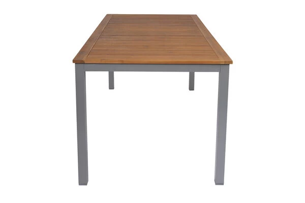 VILLANA Esstisch, Alu Pulverbeschichtet / FSC Akazienholz, 180 X 90 Cm 9 VILLANA Esstisch, Alu Pulverbeschichtet / FSC Akazienholz, 180 X 90 Cm – Bild 7