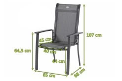 HARTMAN 4er Set Alice Comfort Stapelsessel, Xerix/anthrazit, Alu/Textilene, 68x65x107cm -Warmer Garten 18661 05.jpg