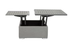 OUTFLEXX Loungetisch, Flanelle, Alu/Sunbrella, 78/157 X 78 X 37/64 Cm, Höhenverstellbar -Warmer Garten 18 21011.jpg