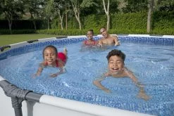 BESTWAY Steel Pro MAX Pool Mit Gestell, Grau, TriTech/Stahl, Ø427x84cm, Mit Filterpumpe -Warmer Garten 19174 9.jpg