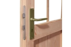 KARIBU Gartenhaus Trittau 5, Naturbelassen, Fichtenholz 40mm, 576 X 297 X 217 Cm, Pultdach, Anbau 3,3m Mit Rück- Und Seitenwand -Warmer Garten 19433 8 03.jpg