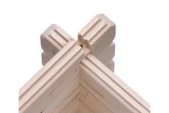 KARIBU Gartenhaus Trittau 5, Naturbelassen, Fichtenholz 40mm, 576 X 297 X 217 Cm, Pultdach, Anbau 3,3m Mit Rück- Und Seitenwand -Warmer Garten 19433 8 09.jpg