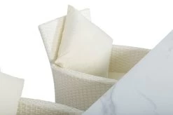 OUTFLEXX Dining Set, Weiß, Polyrattan, Tisch 200x95cm, Spraystone, 6mm, 6 Sessel -Warmer Garten 19 20670.jpg