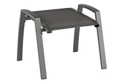 KETTLER Altura Hocker, Anthrazit/anthrazit, Alu/Textilene, 0302103-71000