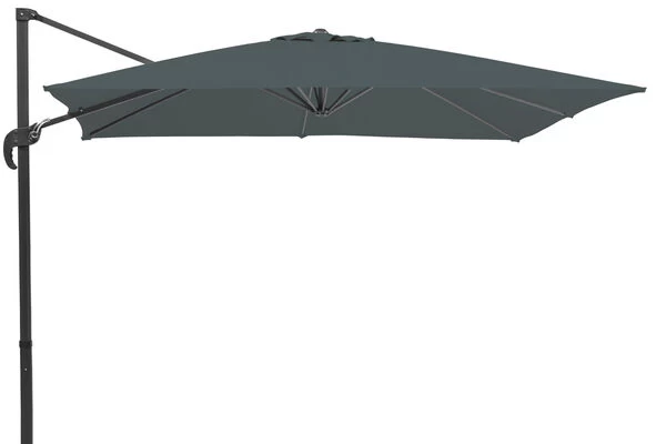 Schneider® SCHNEIDER Rhodos Junior Ampelschirm, Anthrazit, Quadratisch, 270 X 270 Cm 3 Schneider® SCHNEIDER Rhodos Junior Ampelschirm, Anthrazit, Quadratisch, 270 X 270 Cm