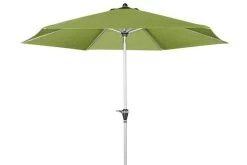 Warmer Garten 11 DOPPLER Active Auto Tilt Mittelstockschirm, Grün, Aluminium/Textil, Ø 280 Cm, Mit Kurbel