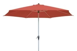 DOPPLER Active Auto Tilt Mittelstockschirm, Terrakotta, Aluminium/Textil, Ø 320 Cm, Mit Kurbel
