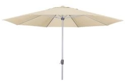 DOPPLER Active Mittelstockschirm, Natur, Aluminium/Textil, Ø 380 Cm, Mit Kurbel