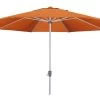 DOPPLER Active Mittelstockschirm, Terrakotta, Aluminium/Textil, Ø 380 Cm, Mit Kurbel