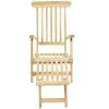 Deckchair Titanic Aus ECO-Teakholz Von Ploß, 166 X 60 X 96 Cm, Mit Armlehnen