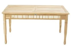 Gartentisch New Orleans Aus ECO-Teakholz Von Ploß, 150x90 Cm