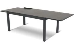 HARTMAN Ausziehtisch Tipperary Xerix/stone Grey, Aluminium/HPL, 160/260x93cm
