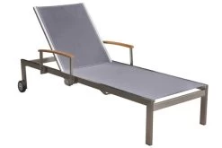 OUTFLEXX Rollliege, Taupe, Edelstahl/Textilene, Mit Gasfeder, 195,5x74x35cm 9 OUTFLEXX Rollliege, Taupe, Edelstahl/Textilene, Mit Gasfeder, 195,5x74x35cm -Warmer Garten 1 13505.jpg