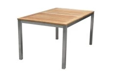 OUTFLEXX Ausziehtisch, FSC-Teak/Edelstahl, Plattenstärke 20mm, 150/200x90cm -Warmer Garten 1 13535 1.jpg