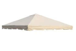 OUTFLEXX Ersatzdach Für Pavillons, Beige, Polyester, 300x300cm