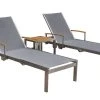 OUTFLEXX 2er-Set Sonnenliegen, Silber, Edelstahl/Teak, 195,5x74x35cm, Mit Beistelltisch 45x45cm -Warmer Garten 1 14166.jpg