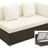 OUTFLEXX 2-Sitzer Ecksofa, Braun Marmoriert, Polyrattan, 145 X 85 X 70 Cm, Wasserfeste Kissenbox, Armlehne Li. 1 OUTFLEXX 2-Sitzer Ecksofa, Braun Marmoriert, Polyrattan, 145 X 85 X 70 Cm, Wasserfeste Kissenbox, Armlehne Li. -Warmer Garten 1 15734 3 BOX.jpg