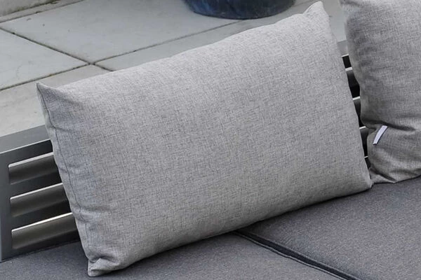 STERN Holly Rückenkissen Zu Bank/Liege, Grau Meliert, Textil, 75x46x30 Cm 2 STERN Holly Rückenkissen Zu Bank/Liege, Grau Meliert, Textil, 75x46x30 Cm